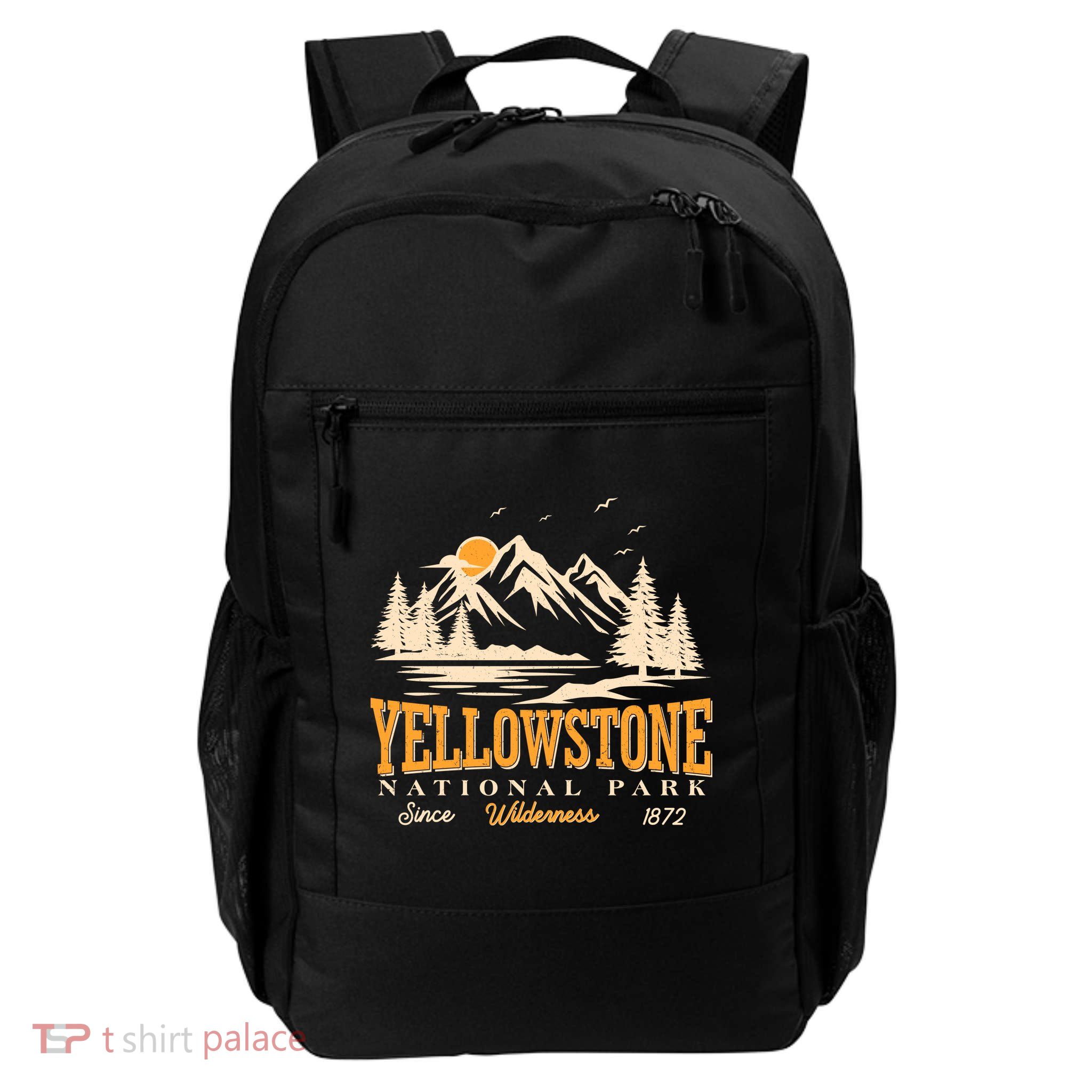 Vintage Yellowstone National Park Wilderness Since 1872 Backpack
