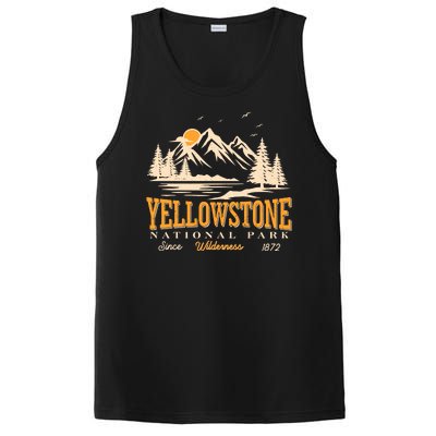 Vintage Yellowstone National Park Wilderness Since 1872 PosiCharge Competitor Tank