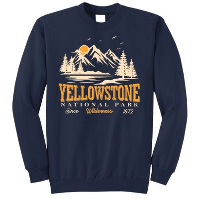 Vintage Yellowstone National Park Wilderness Since 1872 Tall Sweatshirt