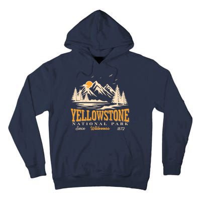 Vintage Yellowstone National Park Wilderness Since 1872 Tall Hoodie