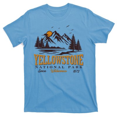 Vintage Yellowstone National Park Wilderness Since 1872 T-Shirt