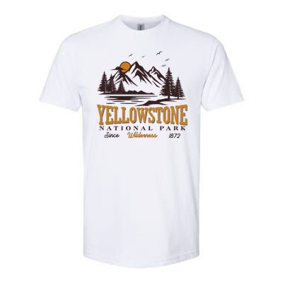 Vintage Yellowstone National Park Wilderness Since 1872 Softstyle® CVC T-Shirt