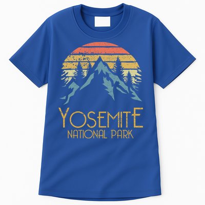 Vintage Yosemite National Park California Gift Tall T-Shirt