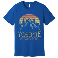 Vintage Yosemite National Park California Gift Premium T-Shirt