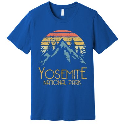 Vintage Yosemite National Park California Gift Premium T-Shirt