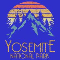 Vintage Yosemite National Park California Gift Womens Tank Top