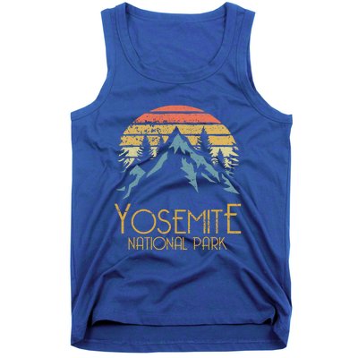 Vintage Yosemite National Park California Gift Tank Top