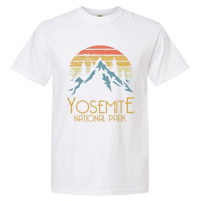 Vintage Yosemite National Park California Gift Garment-Dyed Heavyweight T-Shirt