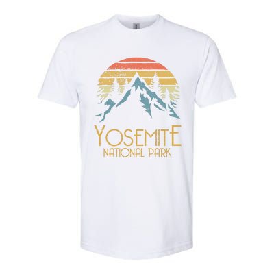 Vintage Yosemite National Park California Gift Softstyle® CVC T-Shirt