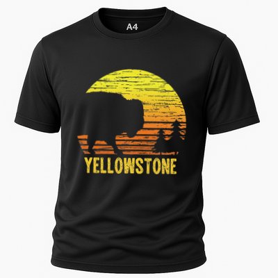Vintage Yellowstone National Park Retro Travel Gift Performance Shirt