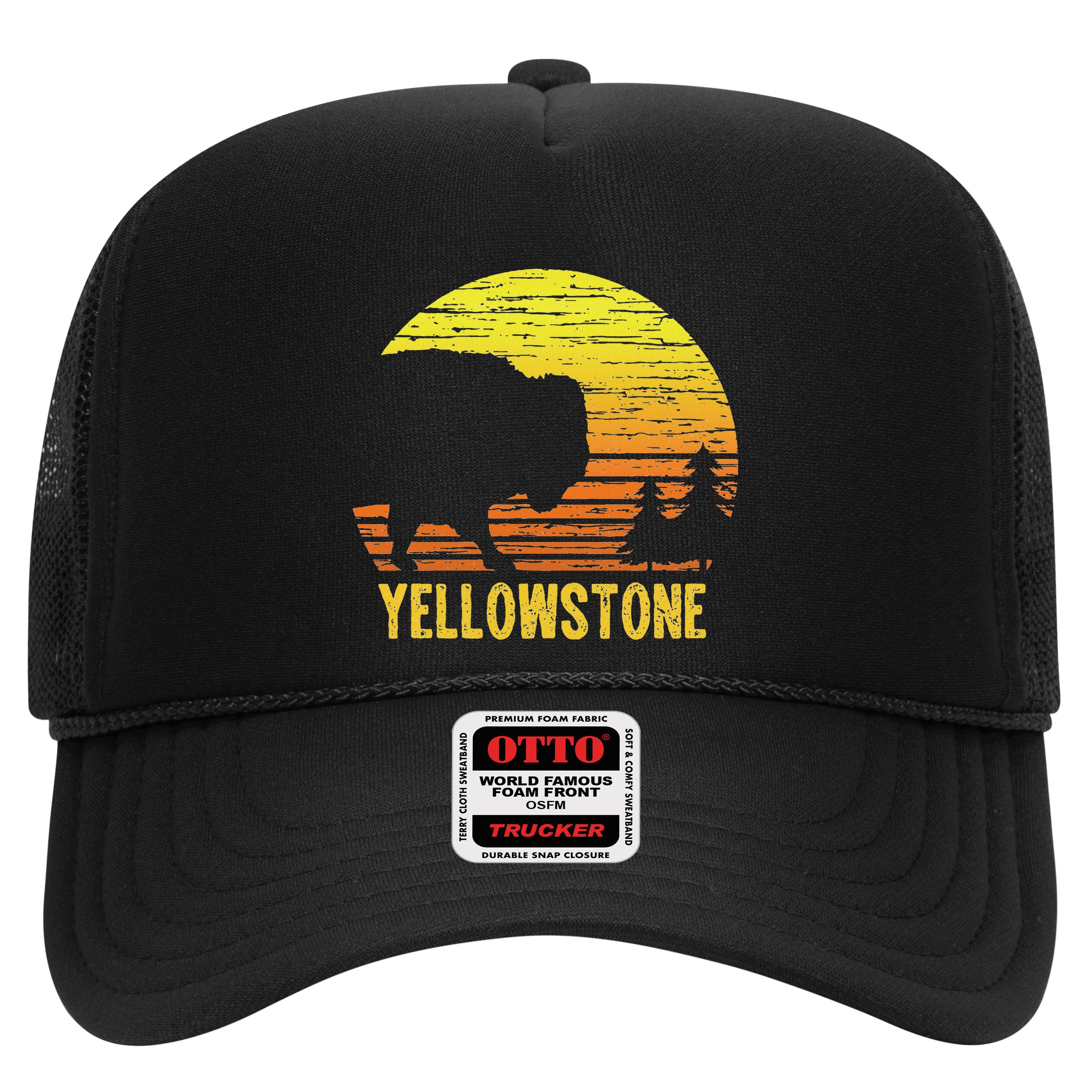 Vintage Yellowstone National Park Retro Travel Gift Hat