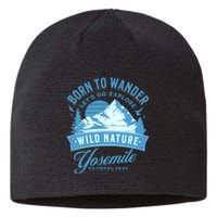 Vintage Yosemite National Park Born To Wander Sustainable Beanie