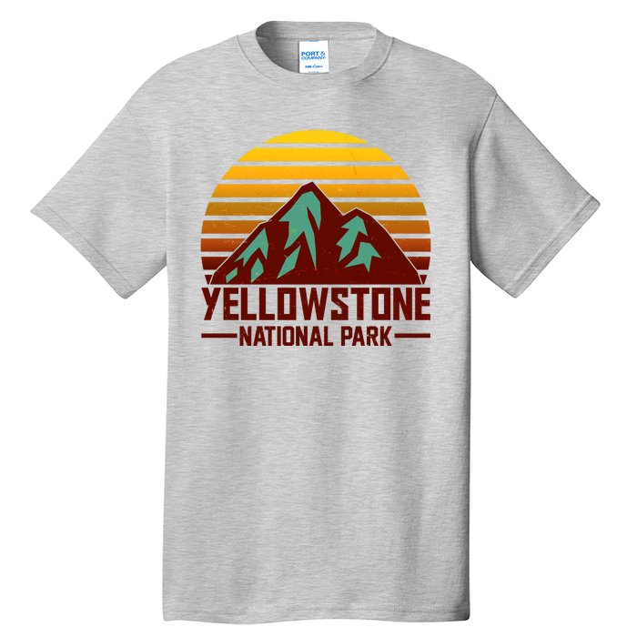 Vintage Yellowstone National Park Tall T-Shirt