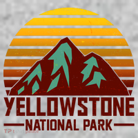 Vintage Yellowstone National Park Tall T-Shirt