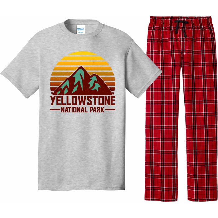 Vintage Yellowstone National Park Pajama Set