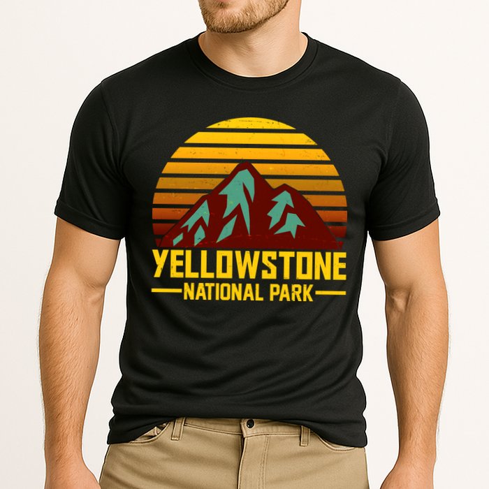Vintage Yellowstone National Park Performance Shirt