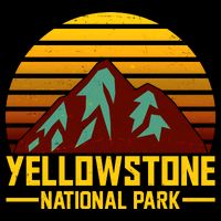 Vintage Yellowstone National Park Flatbill Hat