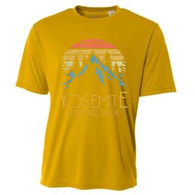 Vintage Yosemite National Park California Gift Cooling Performance Crew T-Shirt