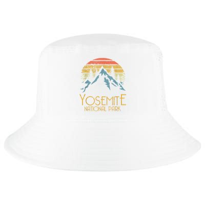 Vintage Yosemite National Park California Gift Cool Comfort Performance Bucket Hat