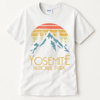 Vintage Yosemite National Park California Gift Tall T-Shirt