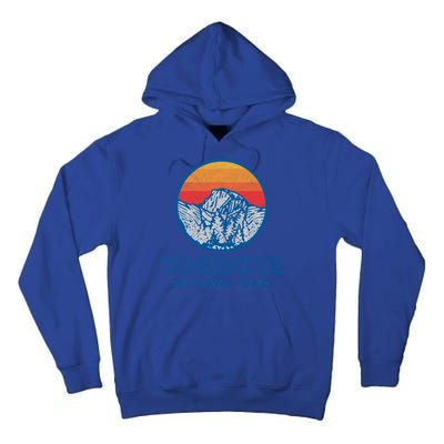 Vintage Yosemite National Park Eighties Graphic Badge Cool Gift Tall Hoodie