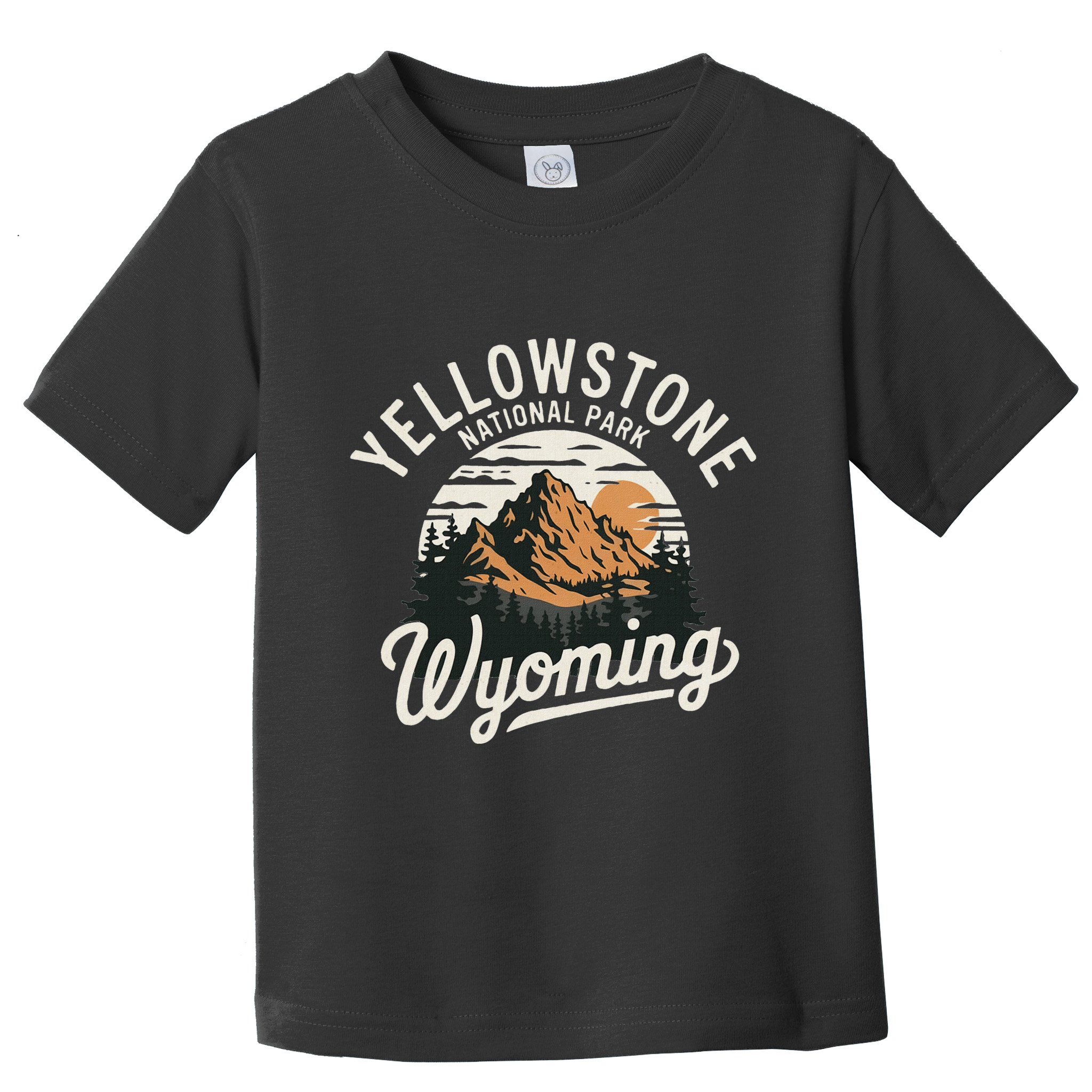Vintage Yellowstone National Park Wyoming Toddler T-Shirt