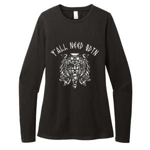 Viking YAll Need Odin Funny Norse Pagan Womens CVC Long Sleeve Shirt