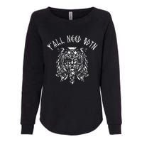 Viking YAll Need Odin Funny Norse Pagan Womens California Wash Sweatshirt