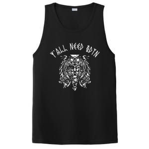 Viking YAll Need Odin Funny Norse Pagan PosiCharge Competitor Tank