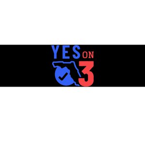 Vote Yes On 3! Bumper Sticker