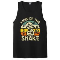 Vintage Year Of Snake 2025 Chinese New Year Snake Zodiac PosiCharge Competitor Tank