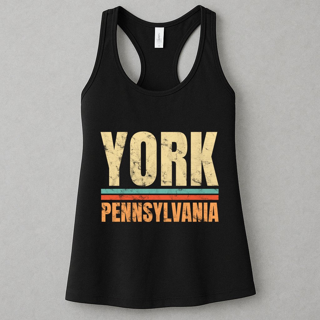 Vintage York Pennsylvania Womens Tank Top