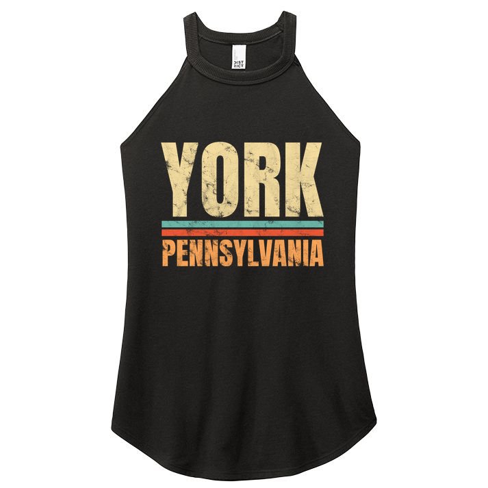 Vintage York Pennsylvania Women's Perfect Tri Rocker Tank