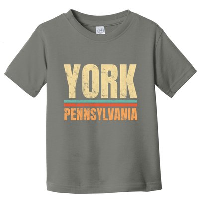 Vintage York Pennsylvania Toddler T-Shirt