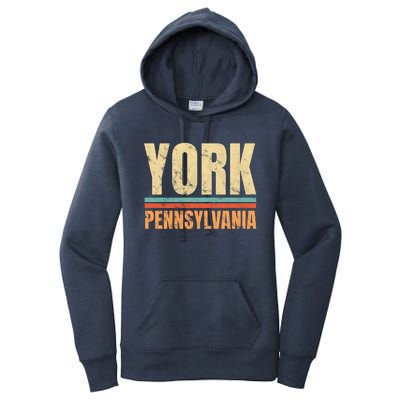 Vintage York Pennsylvania Women's Pullover Hoodie