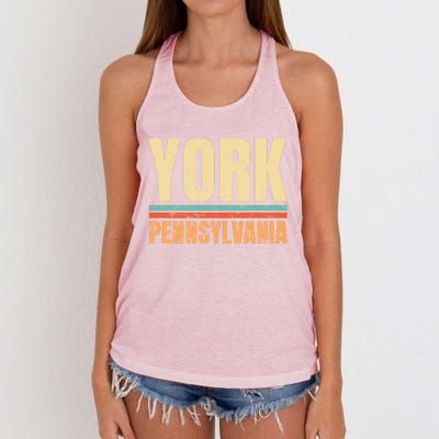 Vintage York Pennsylvania Women's Knotted Racerback Tank