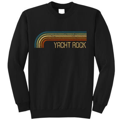 Vintage Yacht Rock Retro Stripes Sweatshirt