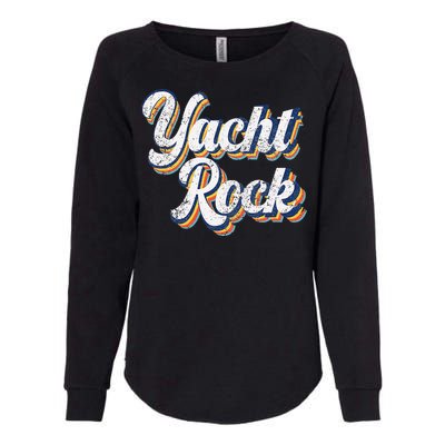 Vintage Yacht Rock Party Boat Drinking Womens California Wash Sweatshirt