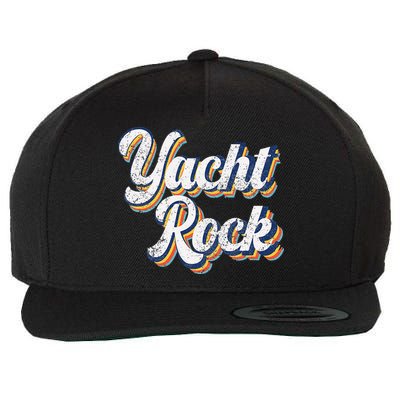 Vintage Yacht Rock Party Boat Drinking Wool Snapback Cap