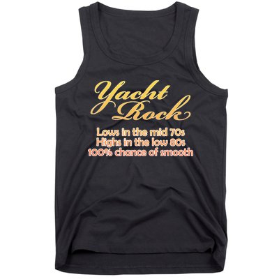 Vintage Yacht Rock Music Mid 70s Low 80s Tank Top