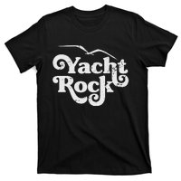 Vintage Yacht Rock Retro Faded Aesthetic Fan Design T-Shirt