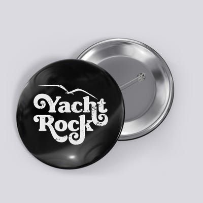 Vintage Yacht Rock Retro Faded Aesthetic Fan Design Button