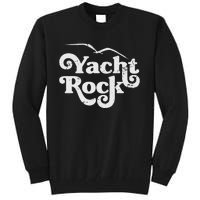 Vintage Yacht Rock Retro Faded Aesthetic Fan Design Tall Sweatshirt