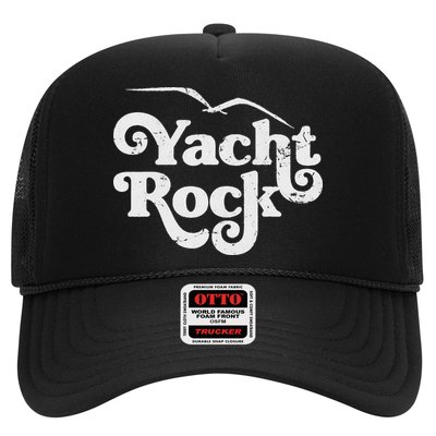 Vintage Yacht Rock Retro Faded Aesthetic Fan Design Hat