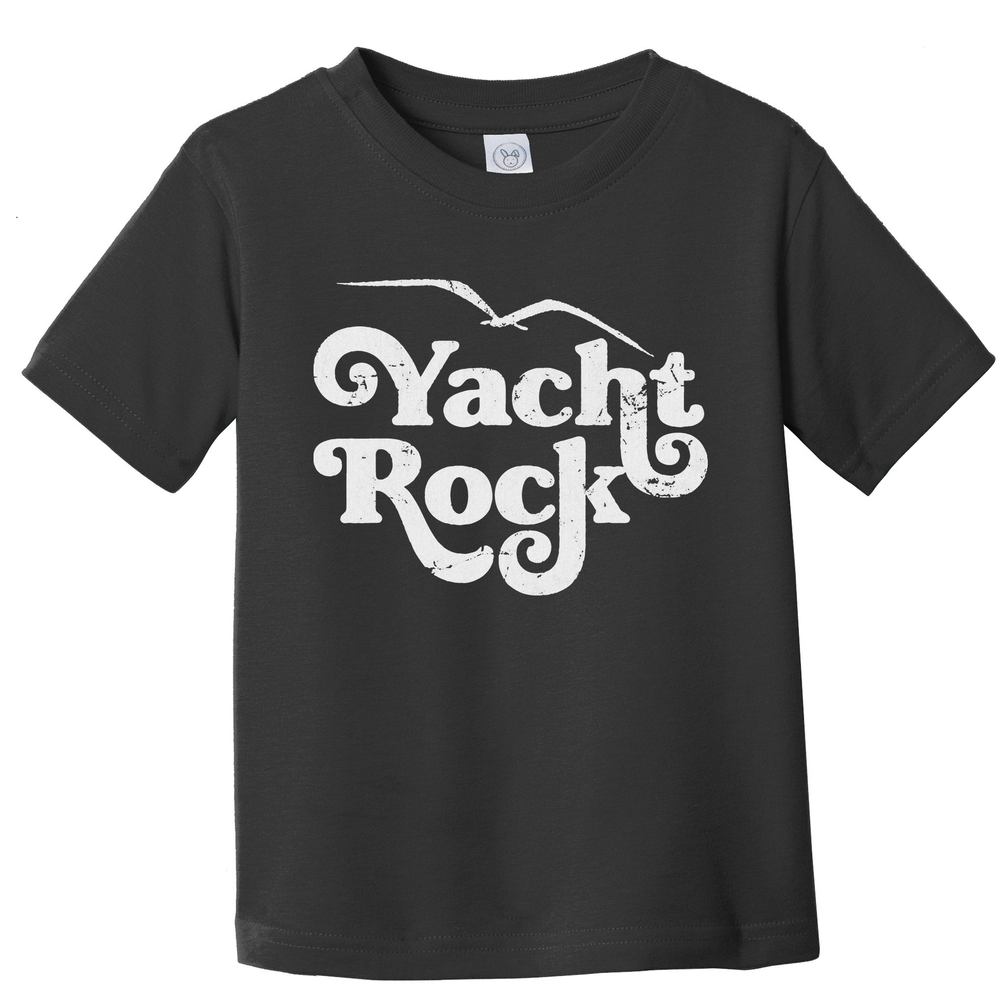 Vintage Yacht Rock Retro Faded Aesthetic Fan Design Toddler T-Shirt