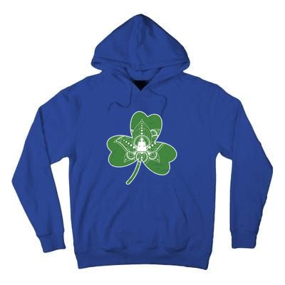 Vintage Yoga Shamrock Yoga Irish Shamrock St Patricks Day Gift Tall Hoodie