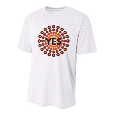 Vote Yes Support Uluru Statement Reconciliation Week Voice Treaty Truth Youth Performance Sprint T-Shirt