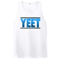 Vintage Yeet Tees Yeet Quotes Design Blue PosiCharge Competitor Tank