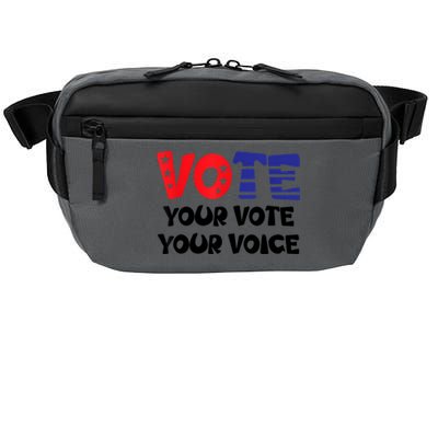 Vote Your Vote Your Voice – Empowerment Crossbody Pack