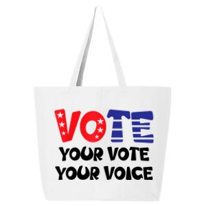 Vote Your Vote Your Voice – Empowerment 25L Jumbo Tote